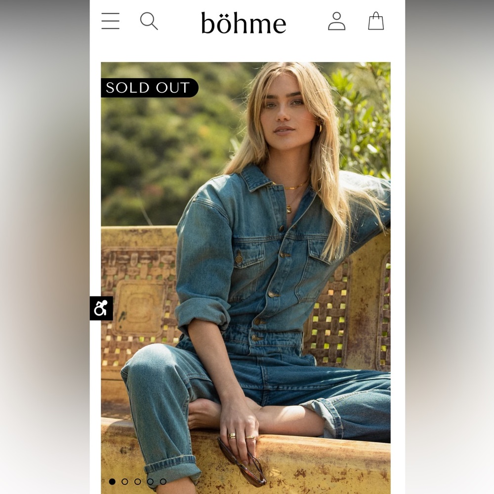 Bohme Denim Jumpsuit